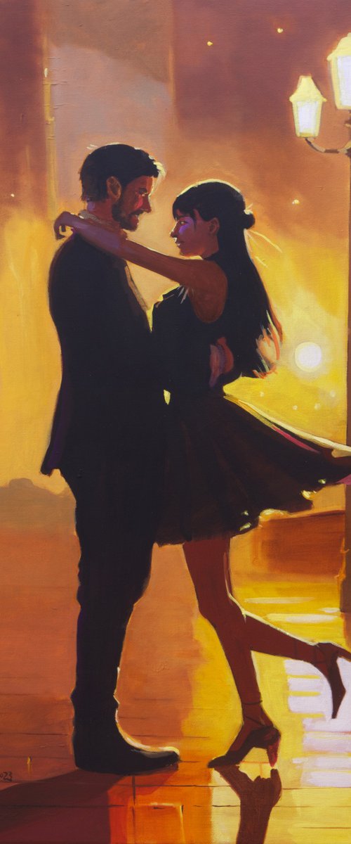 A romantic couple by Gordon Bruce