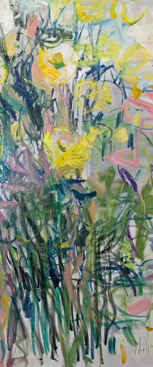 Yellow ranunculi and some other thoughts. by Lilia Orlova-Holmes