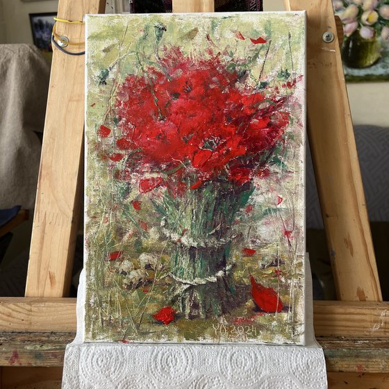 Rustic Red Poppy