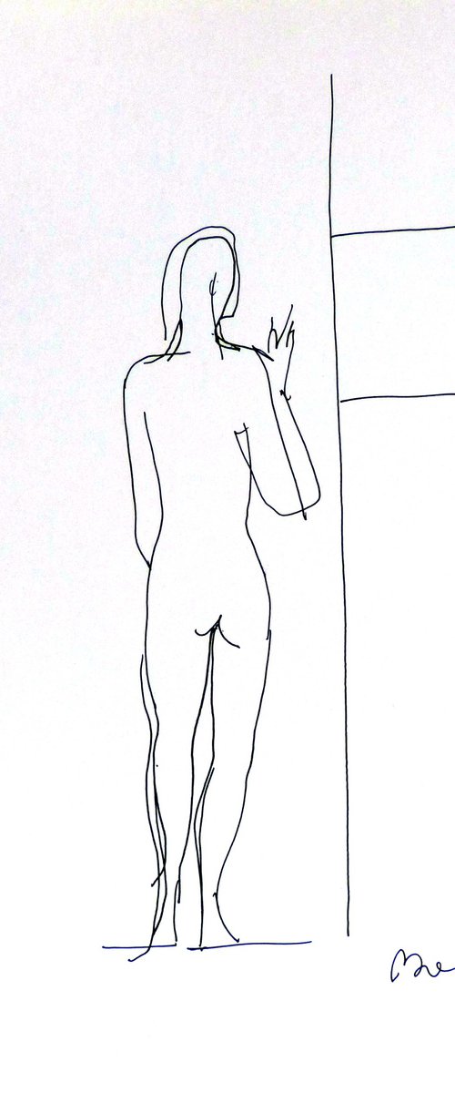 The Nude 2001-4, 21x29 cm by Frederic Belaubre