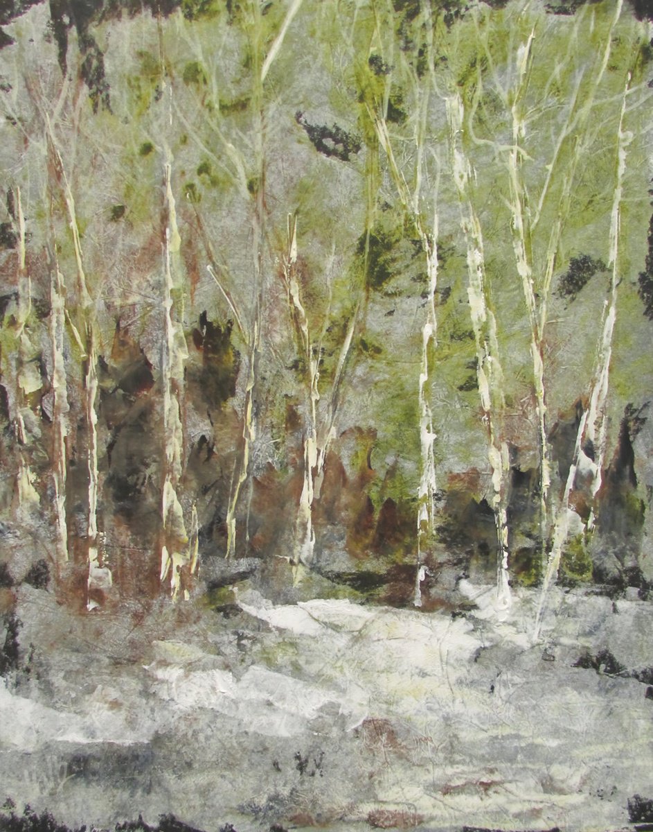 Winter Woods #5 by Valerie Berkely