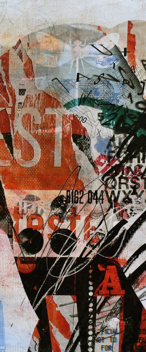 Collage_114_50x50 cm_Summer Portrait by Manel Villalonga