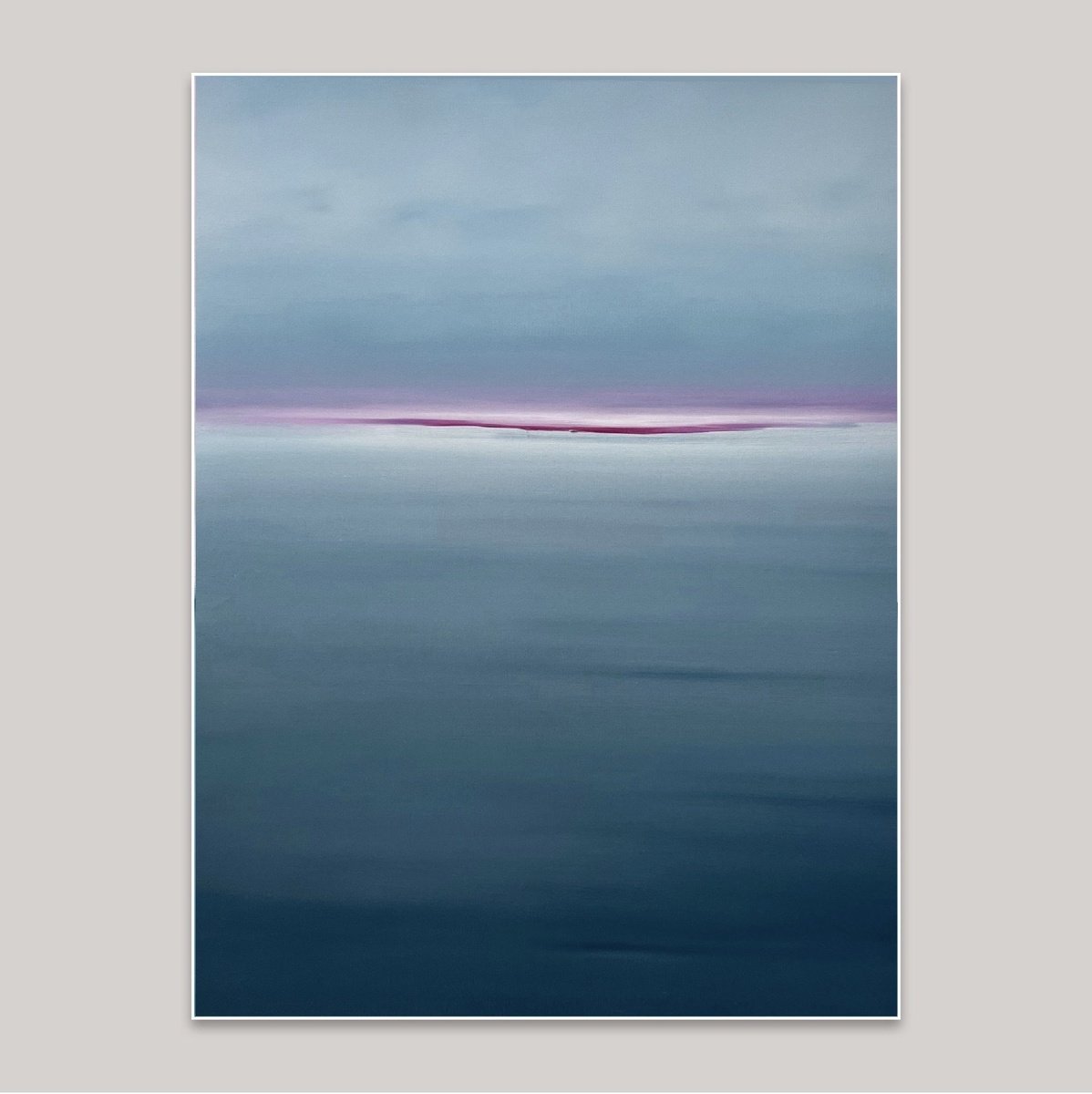 Photorealistic Landscape Oil Painting By Larissa Uvarova, 24 X 31", Deep Inside 84, Original Artwork