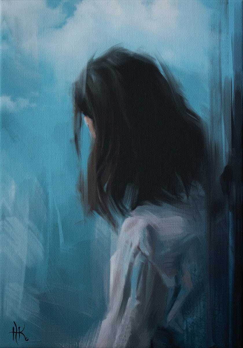 Impressionistic Giclee Print , Cloudy By Zhanna Kondratenko, 8 X 12, Artwork For Sale On Artfinder