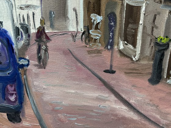 Cycling Through Beilen Center