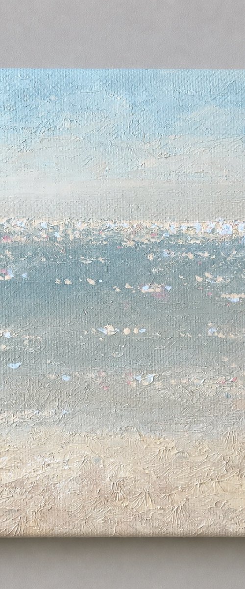 Tiny II, sea horizon by Alena Post