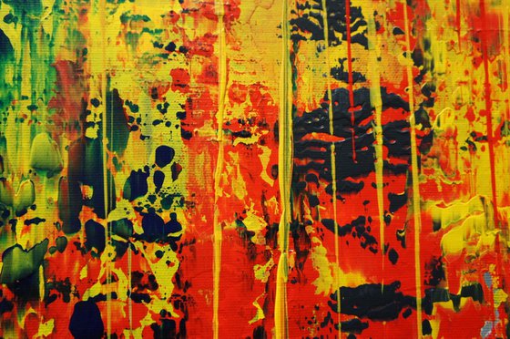 Color Rush VI (40 x 120 cm) (16 x 48 inches)