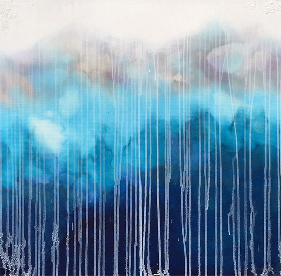 trio tones - custom Louise (90 x 270 cm)