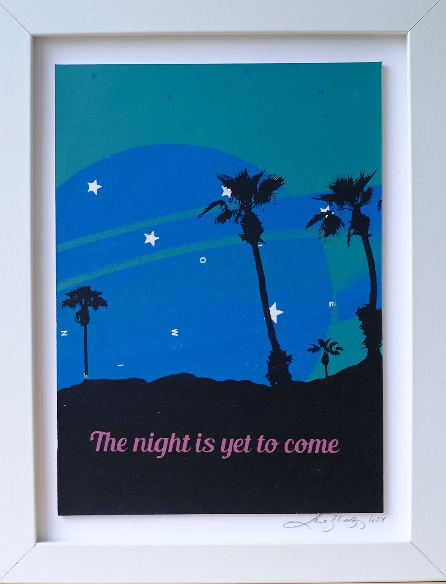 Night in Palm Springs by Lene Bladbjerg