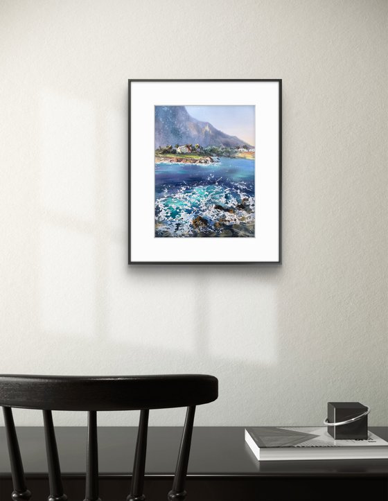 House on the coast of Cyprus