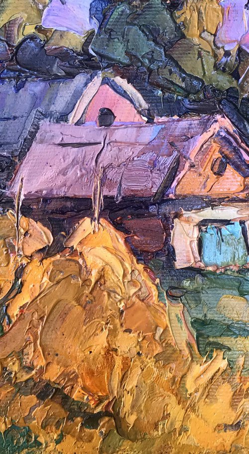 In the Courtyard by Kalenyuk Alex