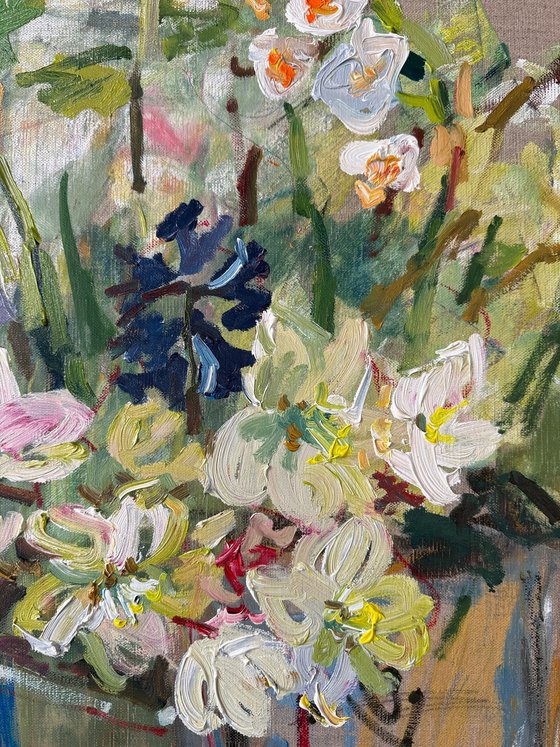 Flowers st the window