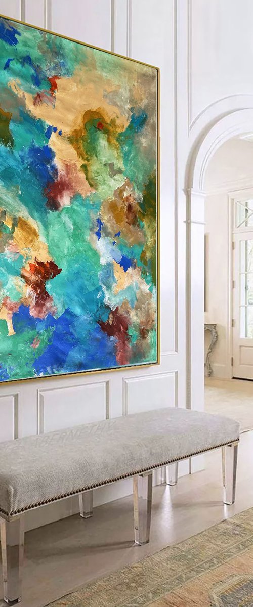 "Jade Lake" by Alexandra Dobreikin