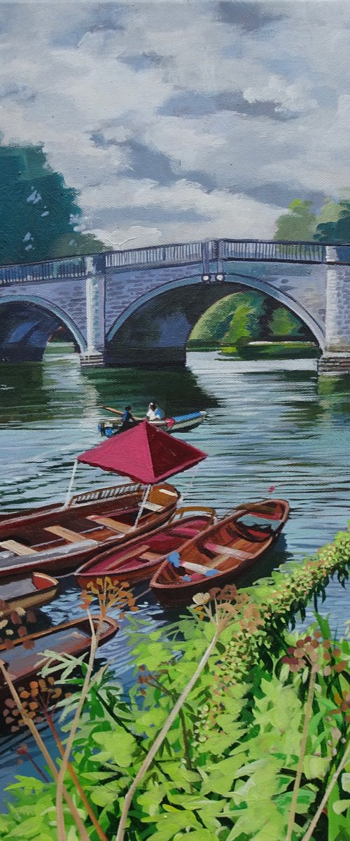 Summer Richmond Bridge London by Joseph Lynch