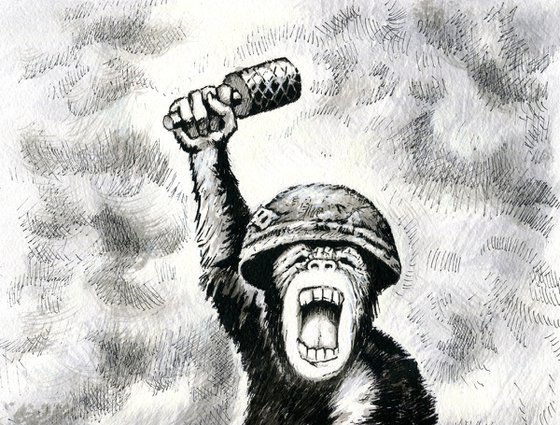Monkey With a Grenade