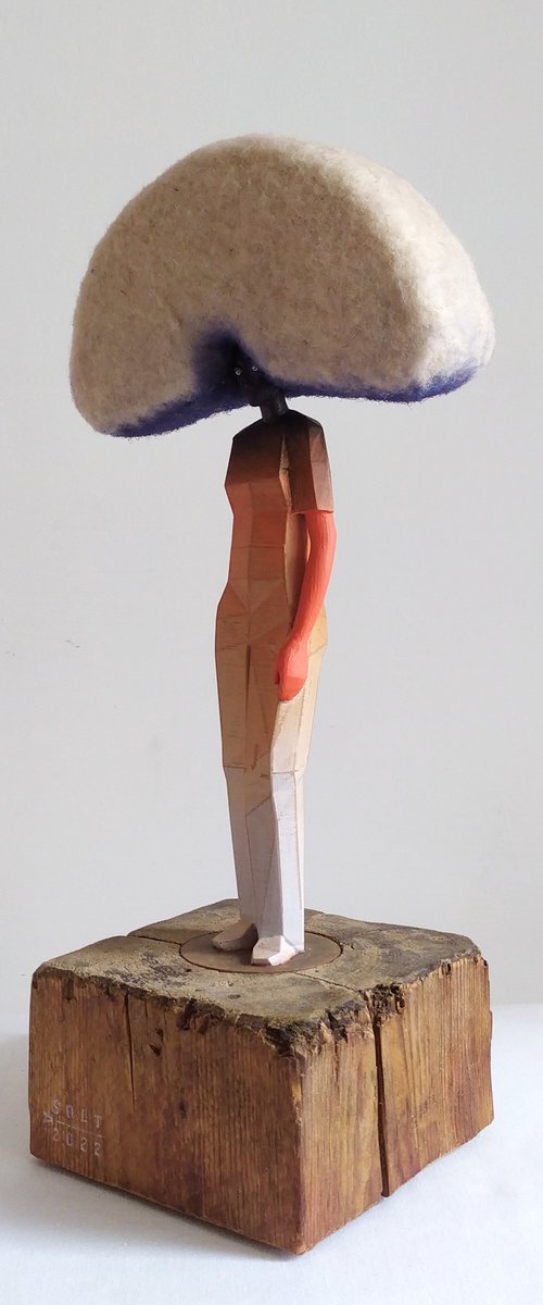 semicircular insulating hat by Viktor Solt