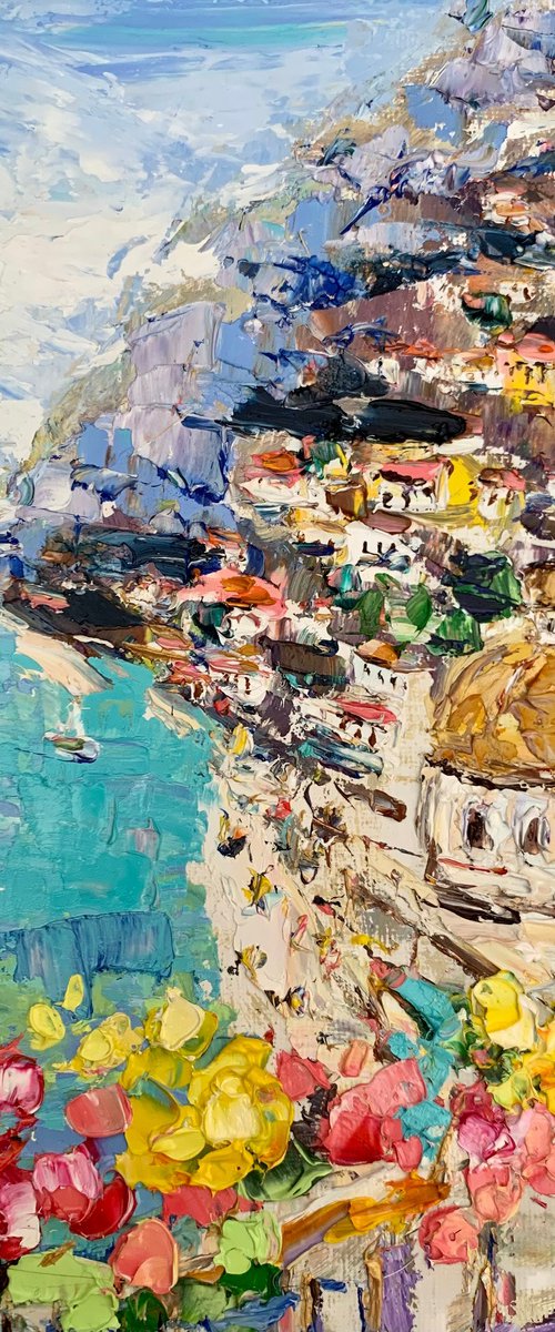 In Positano by Vilma Gataveckienė