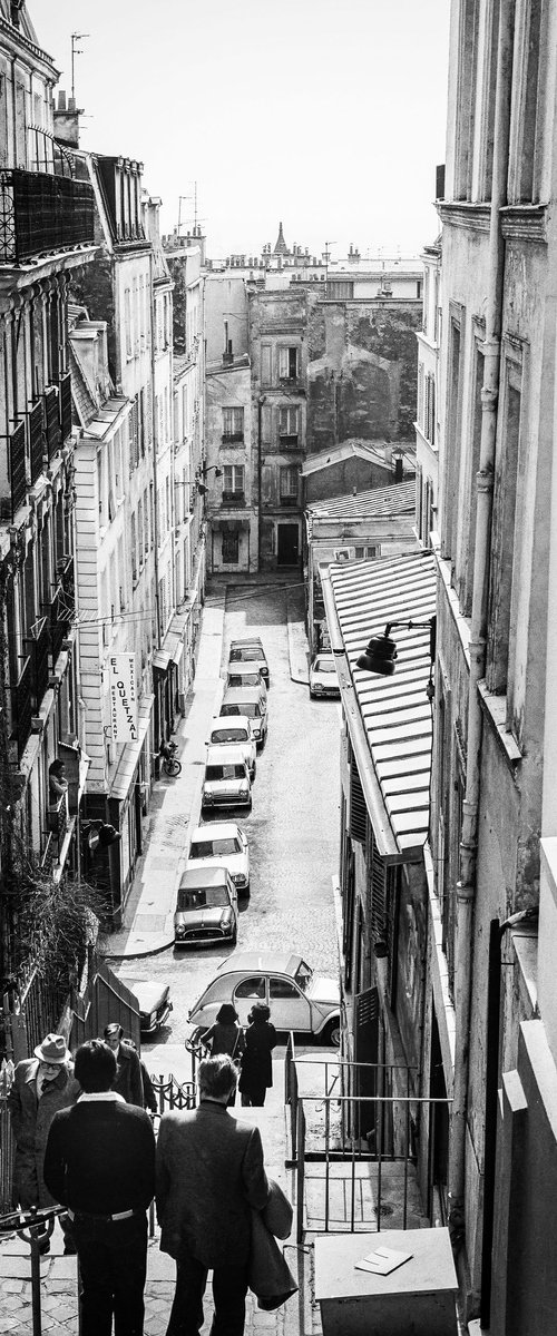 Stairs of Montmartre, Paris by Robbert Frank Hagens