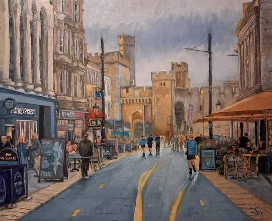 High Street City Life 2 (Cardiff High Street)