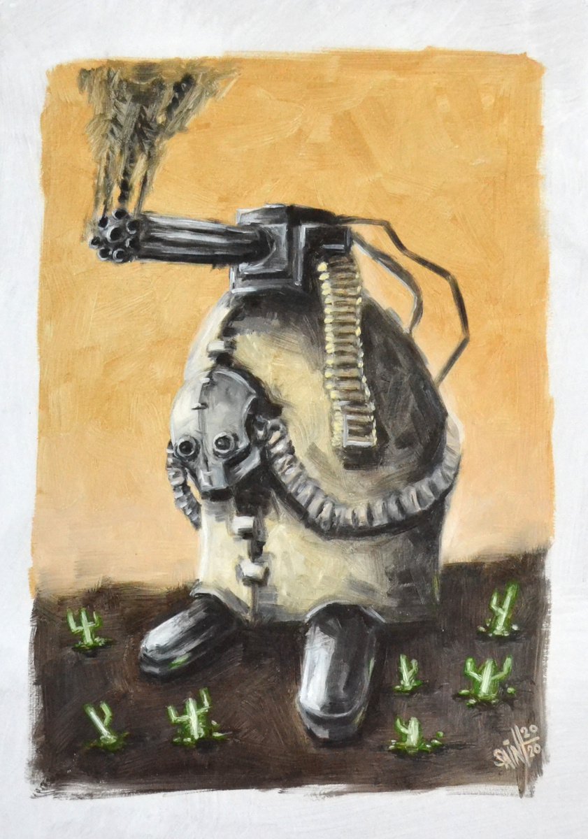 Wild West. Robot by Ruslan Aksenov (Axenov)
