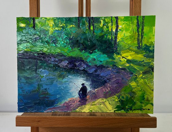 Quiet Morning by the River