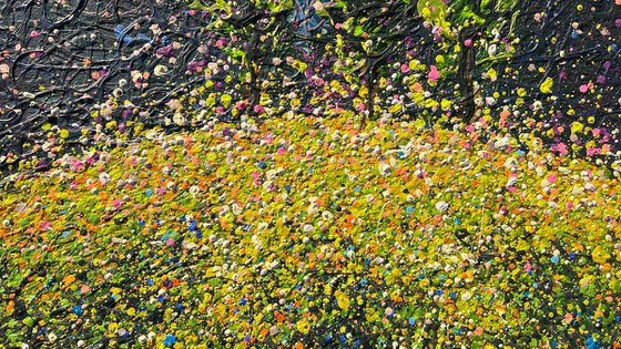 Summer’s Golden Resonance - framed