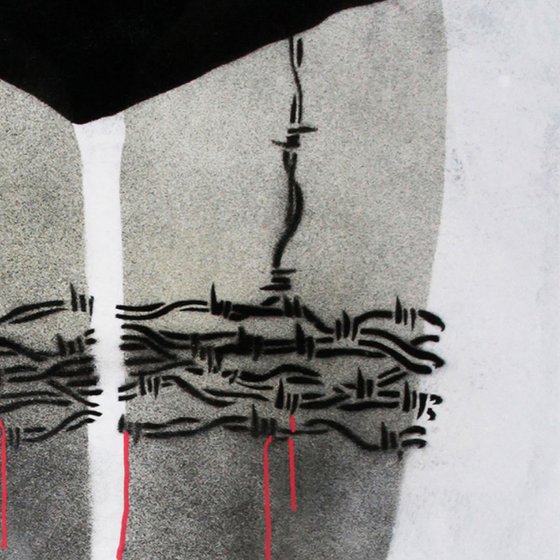 BARBED WIRE STOCKINGS (U).