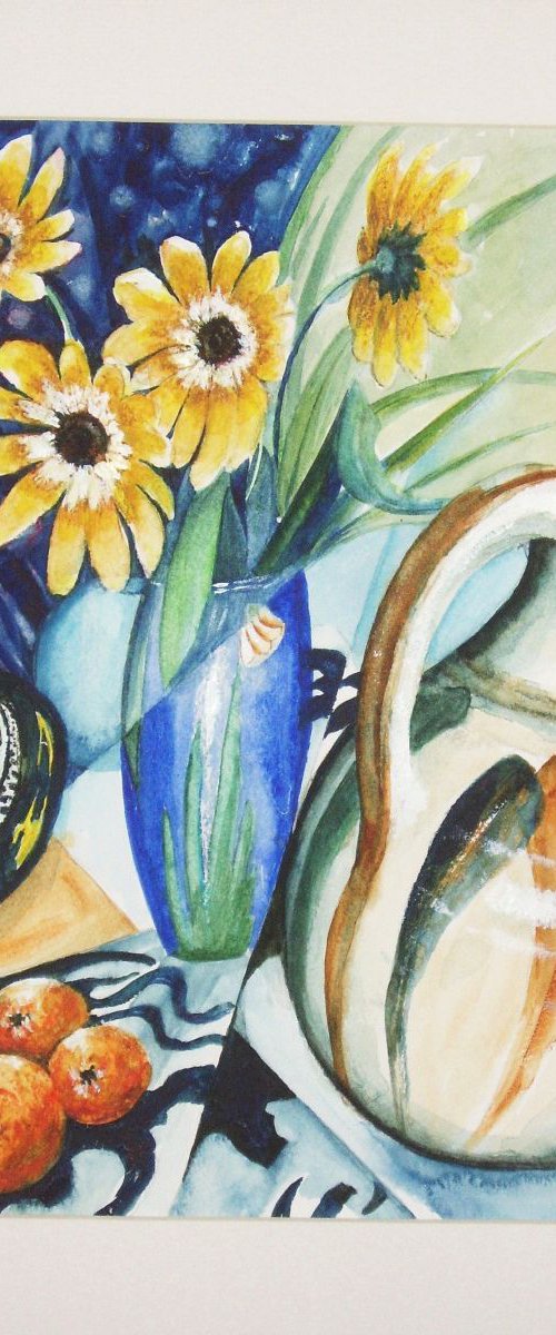 Still Life with Oranges by Max Aitken