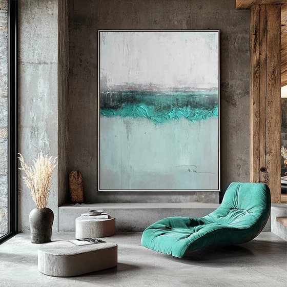 Abstract Turquoise Texture