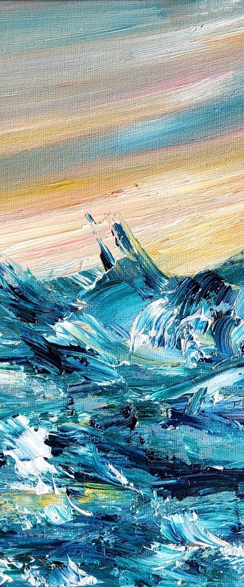 Stormy Waves by Niki Purcell