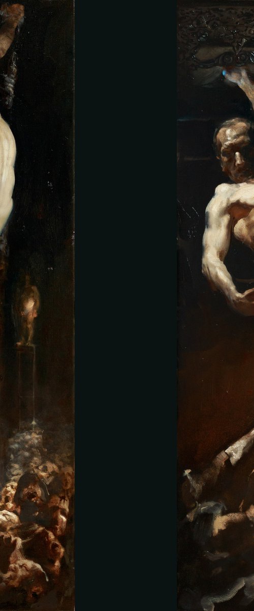 Diptych by Mikhail Sol