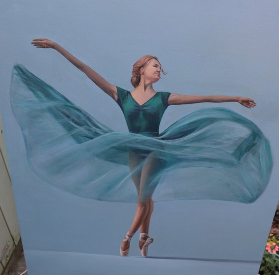 Portrait of a Dancer in Movement
