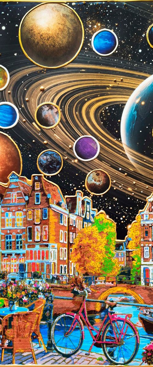 Parade of planets in Amsterdam by BAST