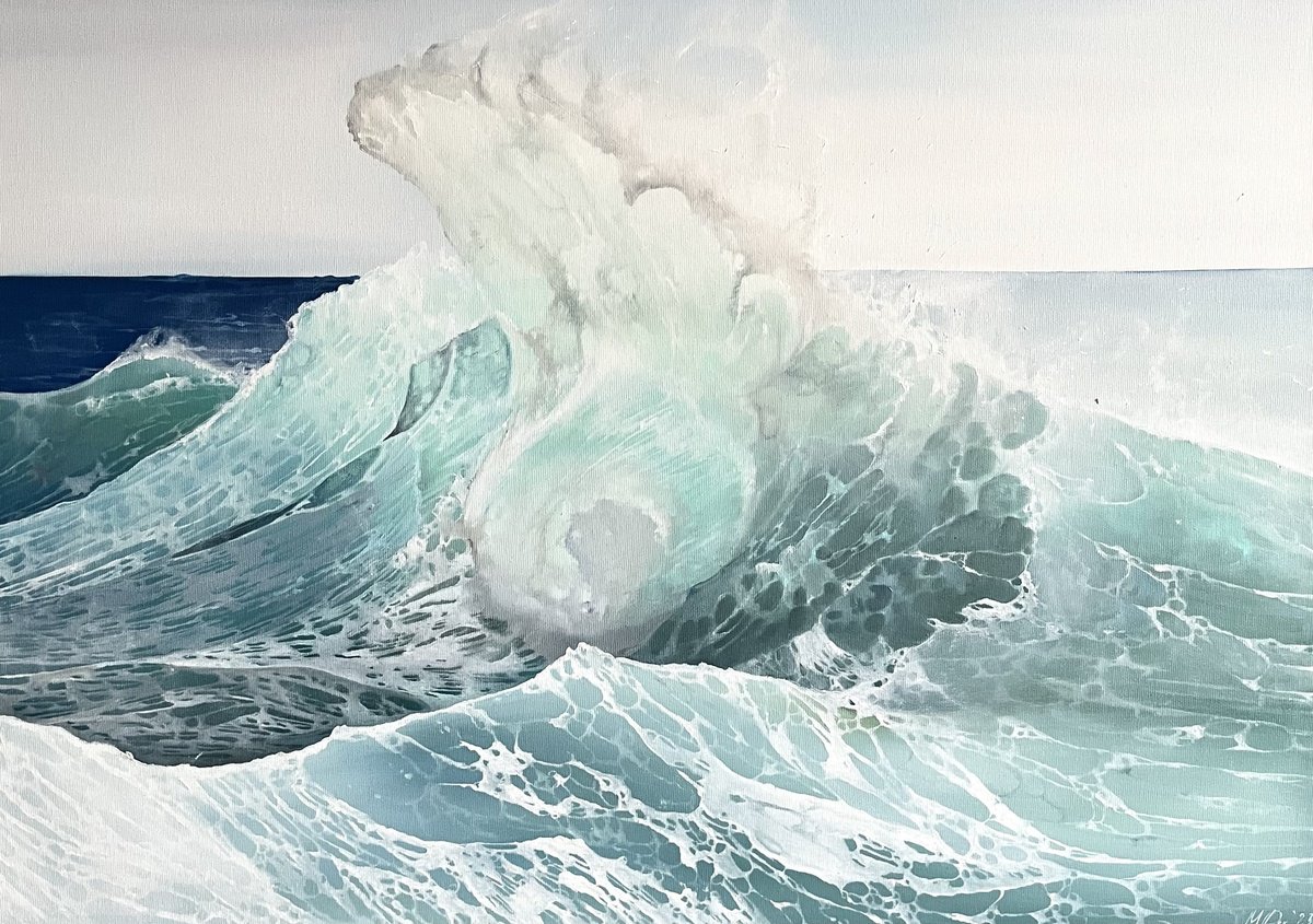 Photorealistic Oil Painting , Fresh Breath By Myroslava Denysyuk, 28 X 20, Artwork For Sale On Artfinder