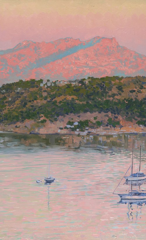 Bodrum.Pink Sunrise by Simon Kozhin