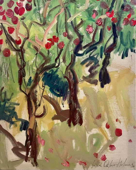 Apple trees