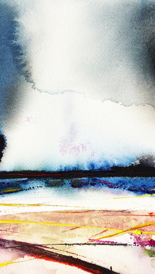 Landscape 21-11 30x22cm / 12x9 in by jelena b