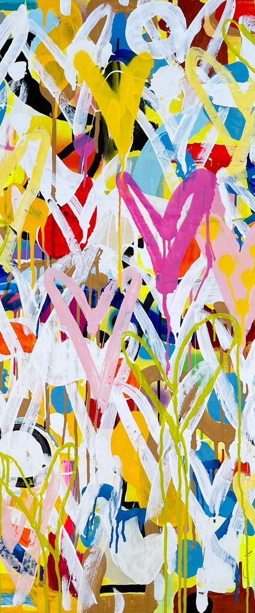 Colors & Hearts 5 by Mercedes Lagunas