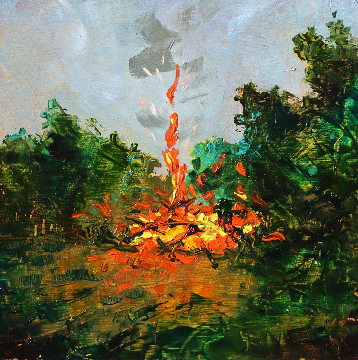 Small Fires, 4 by Mary Kemp