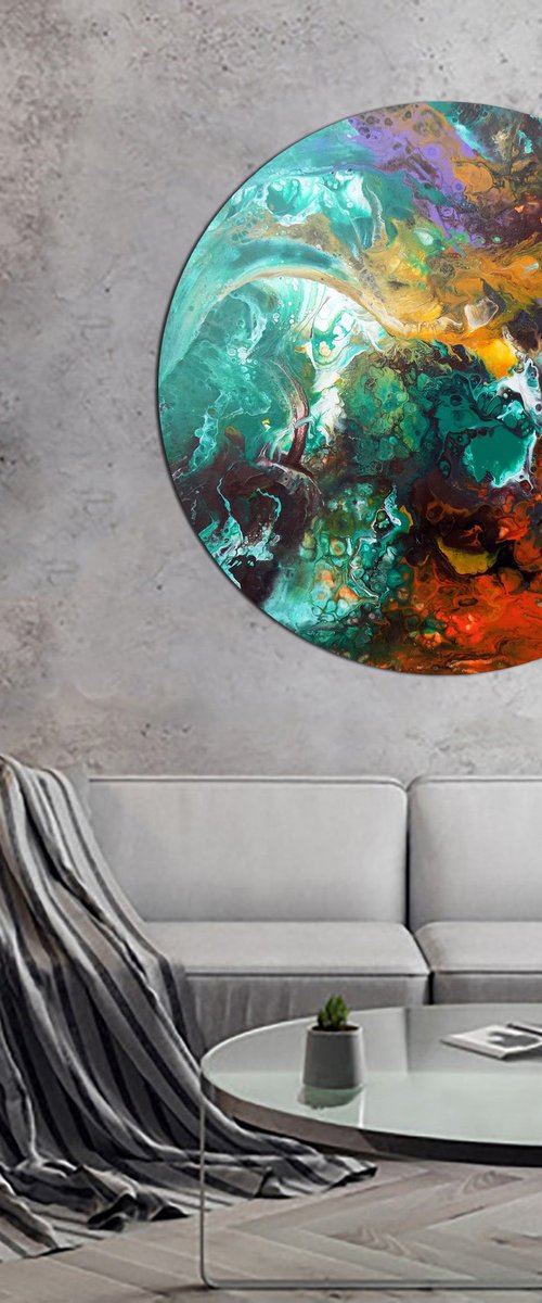 Cosmic flow by Areti Ampi