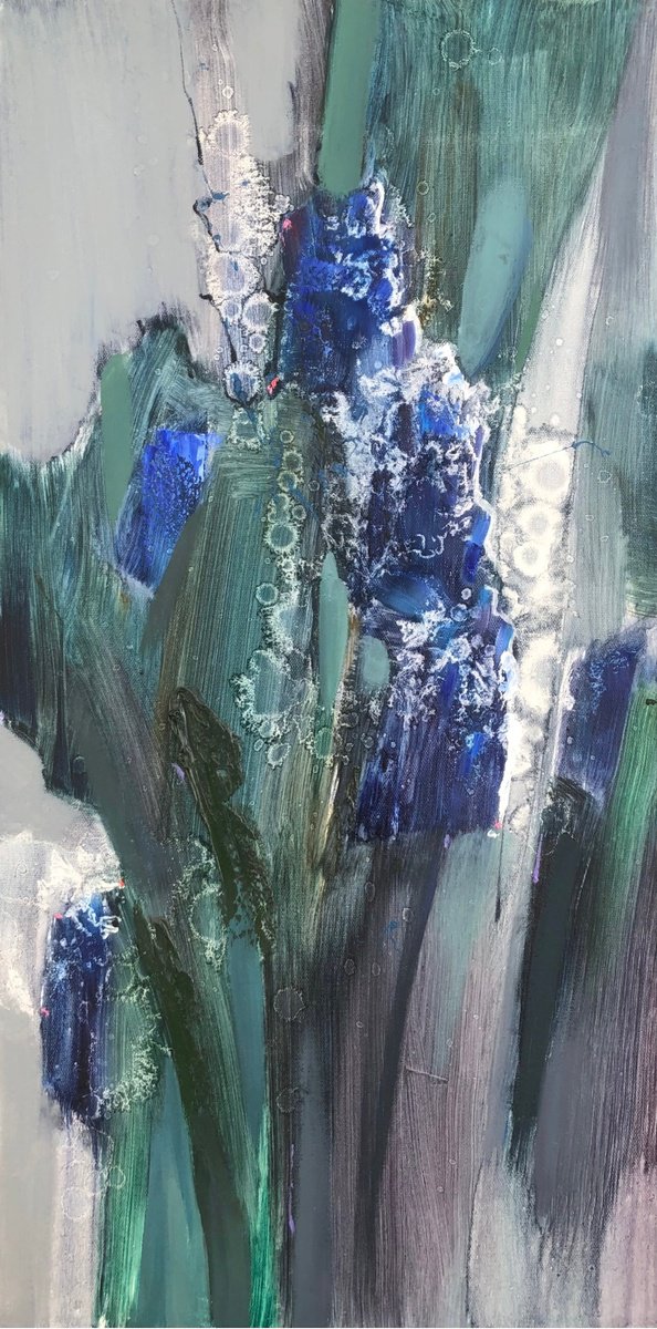 Blue Hyacinth by Yuliya Smolenchuk