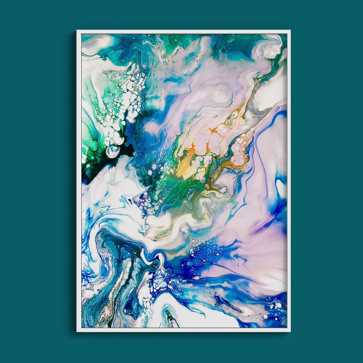 Abstract Photograph By Lynne Douglas, 24 X 36", Sea Kelpie I, Original Artwork