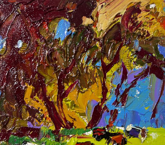 Cows on the meadow