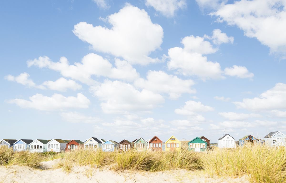 MUDEFORD BEACH HUTS by Andrew Lever