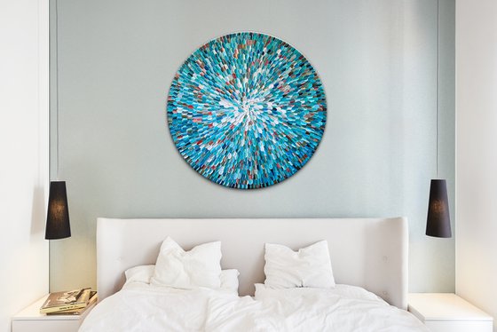'Crystalus VIII' - 36x36”