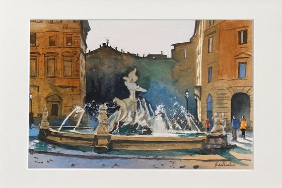 Fountain of the four rivers