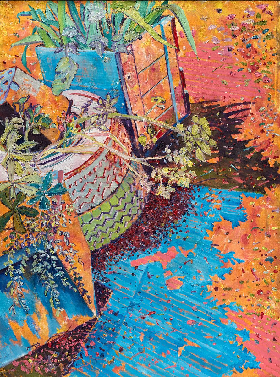 Impressionistic Landscape Oil Painting By Dominic Virtosu, 39 X 51, Unexpected Beauty, Original Artwork