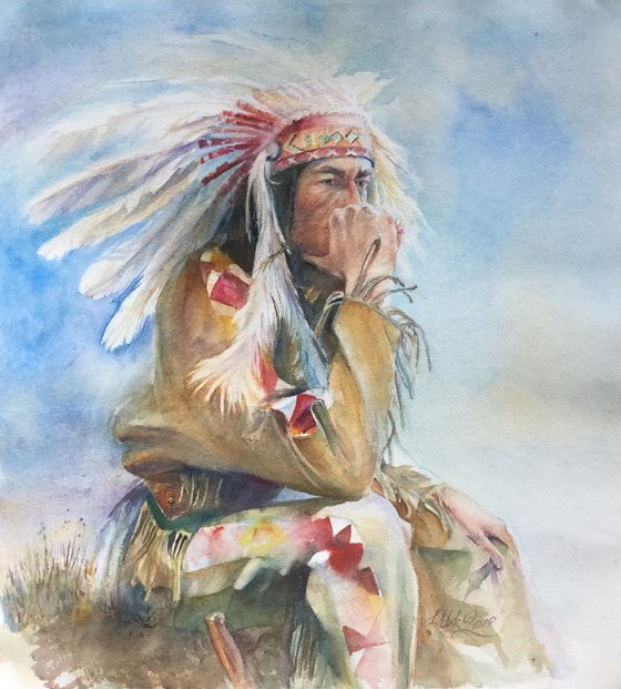 Listen to the sounds of nature (Red Indian)