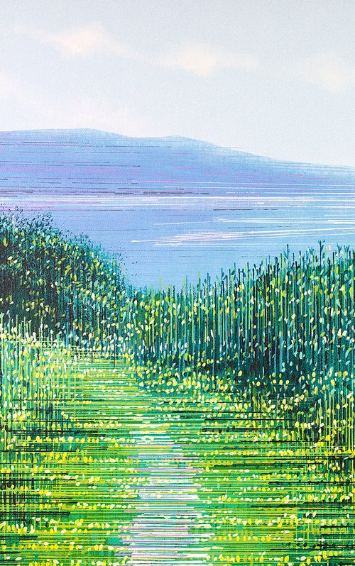 View Over Lyme Regis Bay by Marc Todd