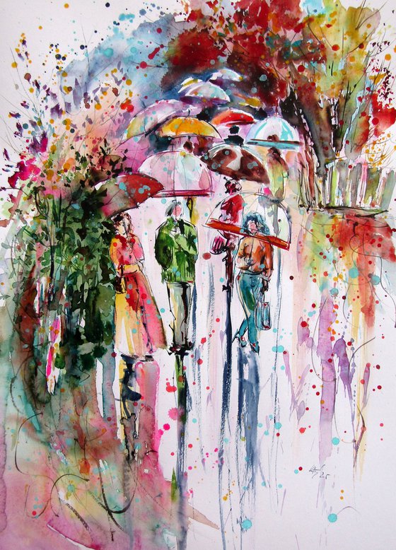 Autumn rain II